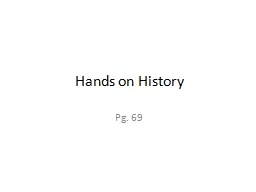 Hands on History