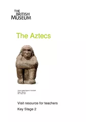 The Aztecs Stone seated figure of Xochipilli Aztec Mex
