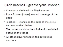 Circle Baseball – get everyone involved