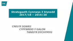 Strategaeth Cynnwys 3 blynedd