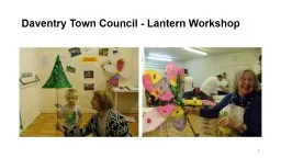 Daventry Town Council - Lantern Workshop