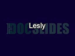 Lesly