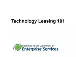 Technology Leasing