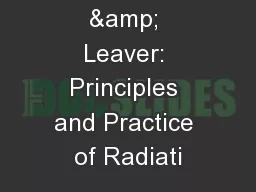 Washington & Leaver: Principles and Practice of Radiati