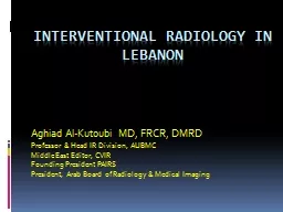 Interventional Radiology in Lebanon