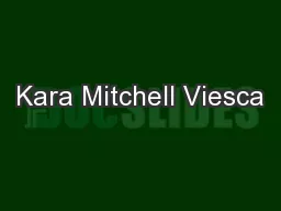 Kara Mitchell Viesca