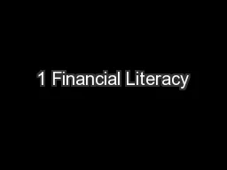 1 Financial Literacy