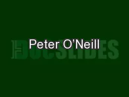 Peter O’Neill