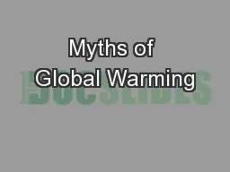 Myths of Global Warming