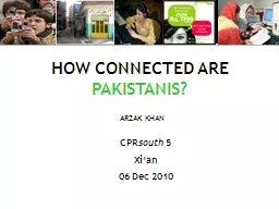 HOW CONNECTED ARE