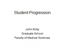 Student Progression
