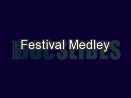 Festival Medley