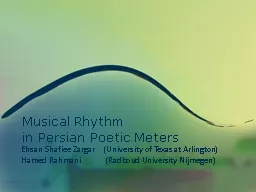 Musical Rhythm