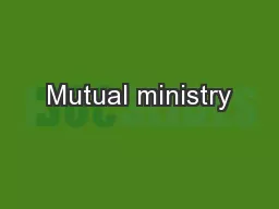 Mutual ministry