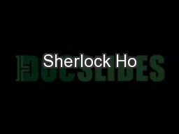 Sherlock Ho