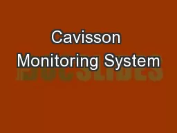 Cavisson Monitoring System