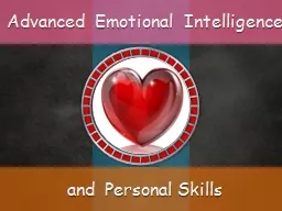 Advanced  Emotional  Intelligence