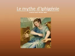 Le mythe d’Iphigénie