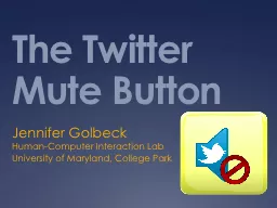 The Twitter Mute Button