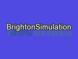 BrightonSimulation