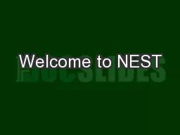 Welcome to NEST
