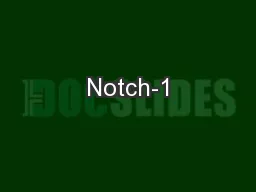 Notch-1