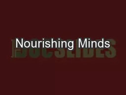 Nourishing Minds
