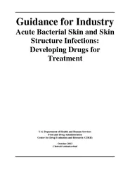 Guidance for Industry Acute Bacterial Skin and Skin St
