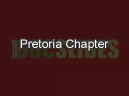 Pretoria Chapter