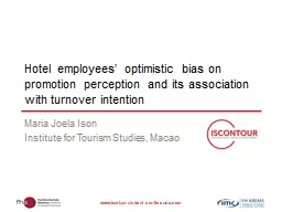 Hotel employees’ optimistic bias on promotion perception