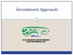 Investment Approach