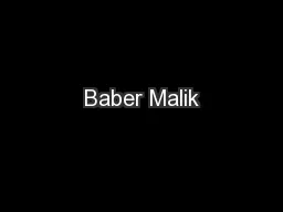 Baber Malik