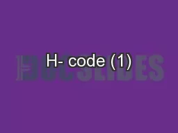 H- code (1)