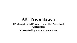 ARI  Presentation