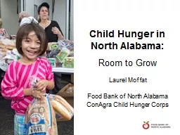 Child Hunger in North Alabama: