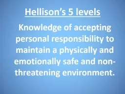 Hellison’s