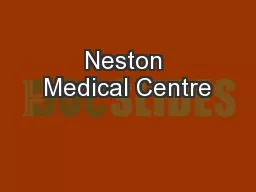 Neston Medical Centre