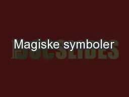 Magiske symboler