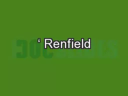 ‘ Renfield