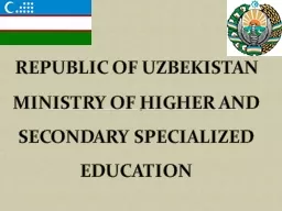REPUBLIC OF UZBEKISTAN
