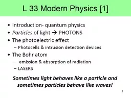 L 33 Modern Physics [1]