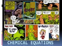 CHEMICAL Equations