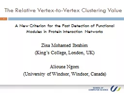 The Relative Vertex-to-Vertex Clustering Value