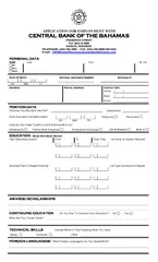 APPLICATION FOR EMPLOYMENT WITH FREDERICK STREET P