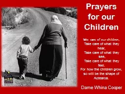 Prayers for our Children