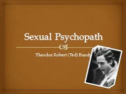 Sexual Psychopath