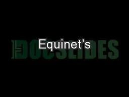 Equinet’s