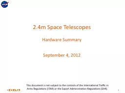 2.4m Space Telescopes