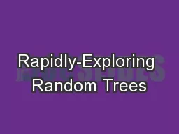 Rapidly-Exploring Random Trees