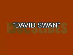 “DAVID SWAN”